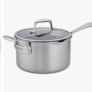 Zwilling Clad CFX Non-Stick Stainless Steel Ceramic 3QT Saucepan